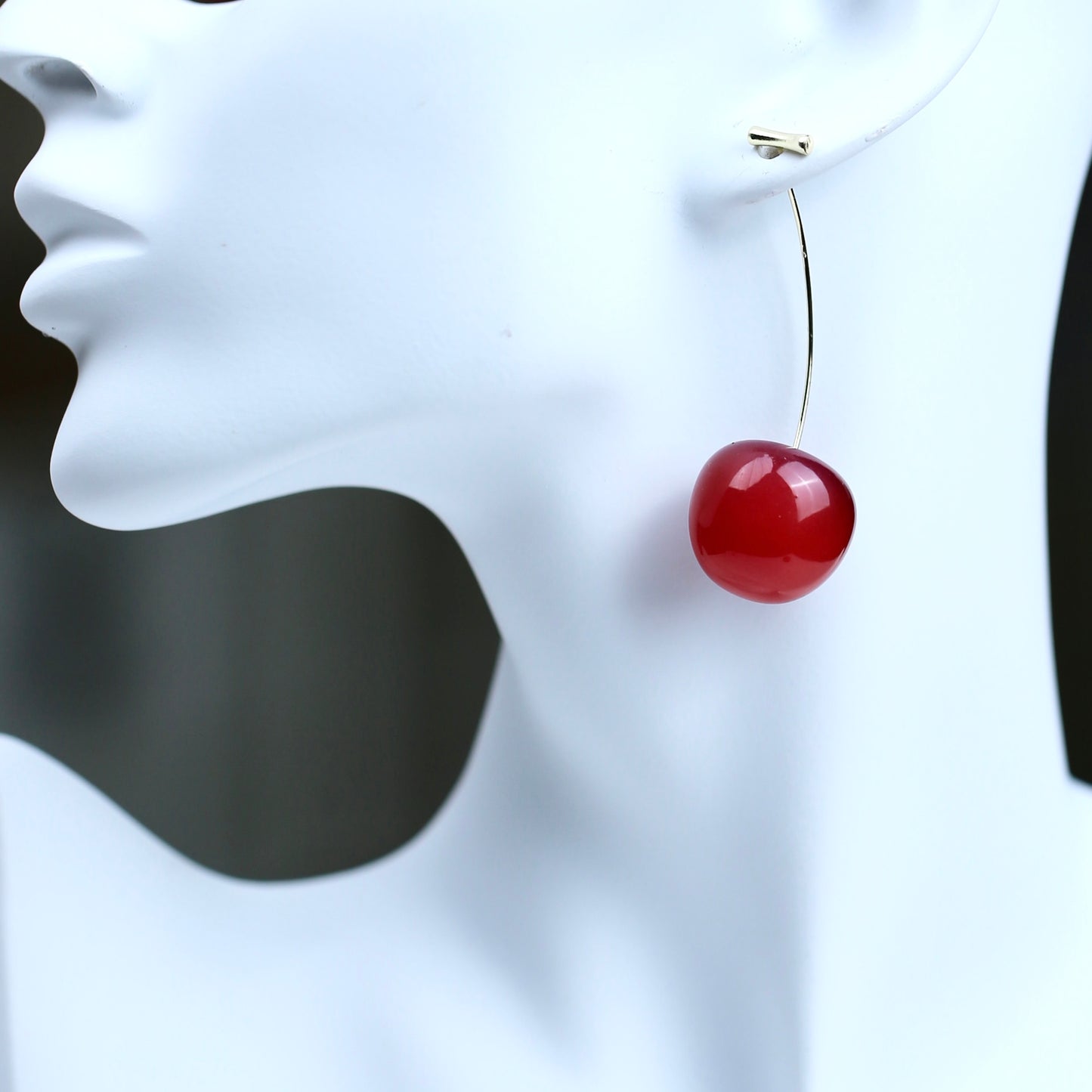 Charming Cherry Earrings – Playful and Elegant