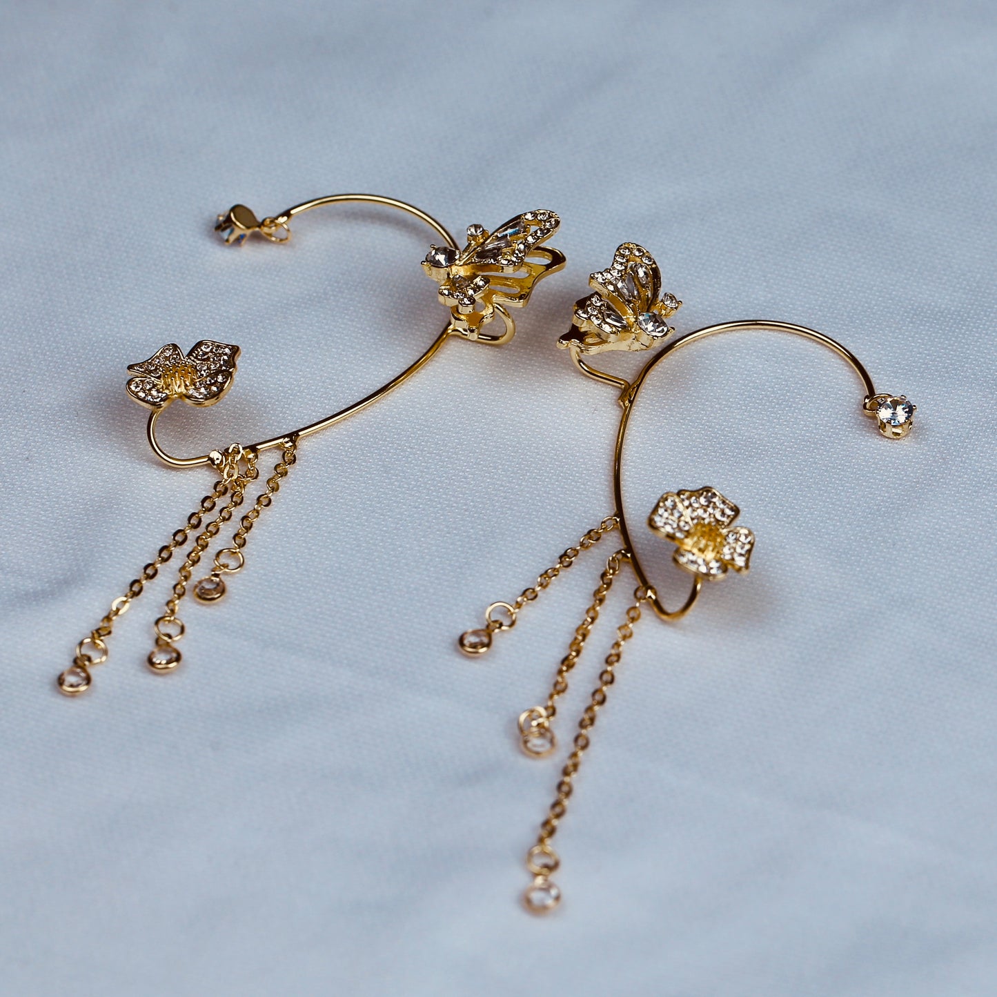 Butterfly Tassel Ear Hooks: A Symphony of Graceful Elegance