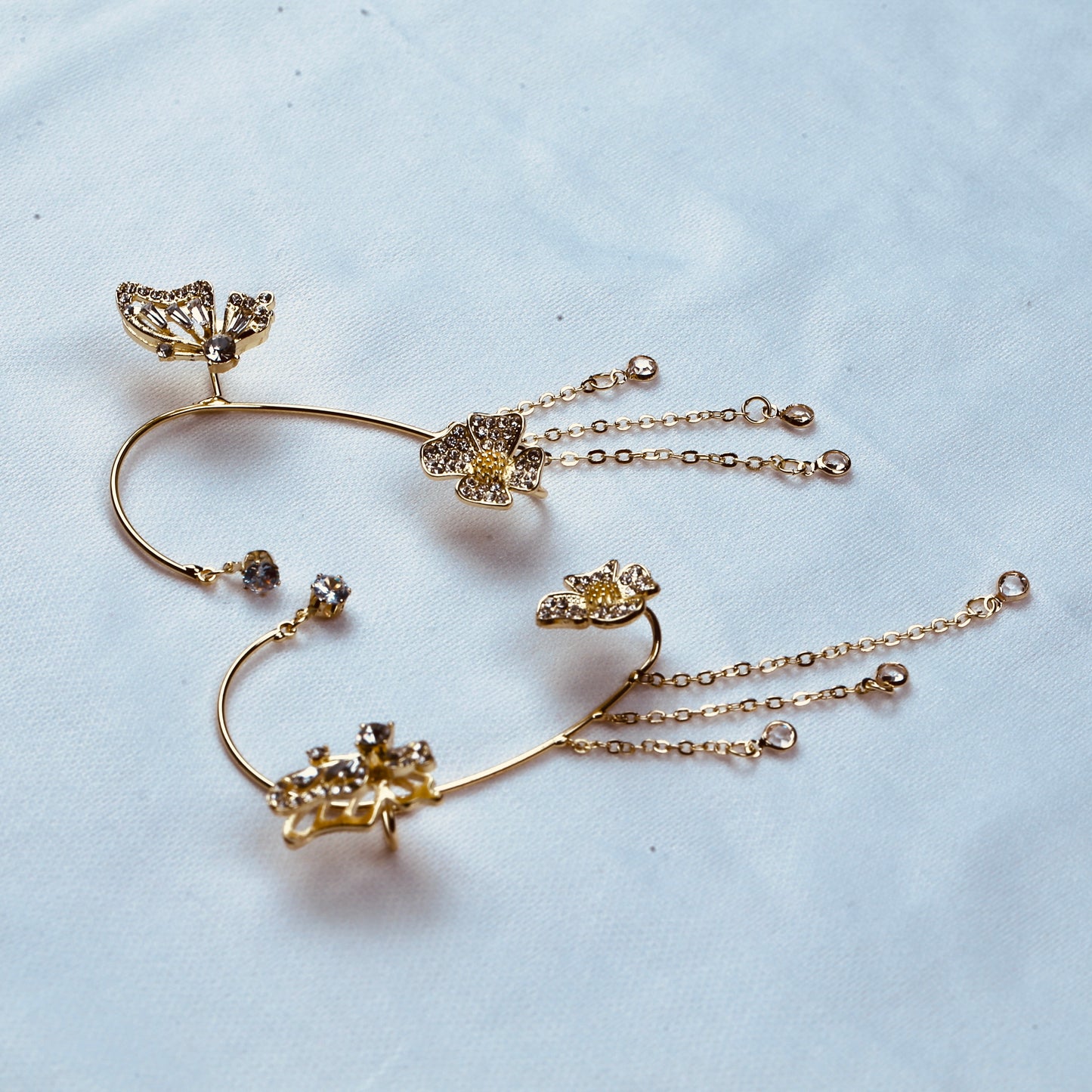 Butterfly Tassel Ear Hooks: A Symphony of Graceful Elegance