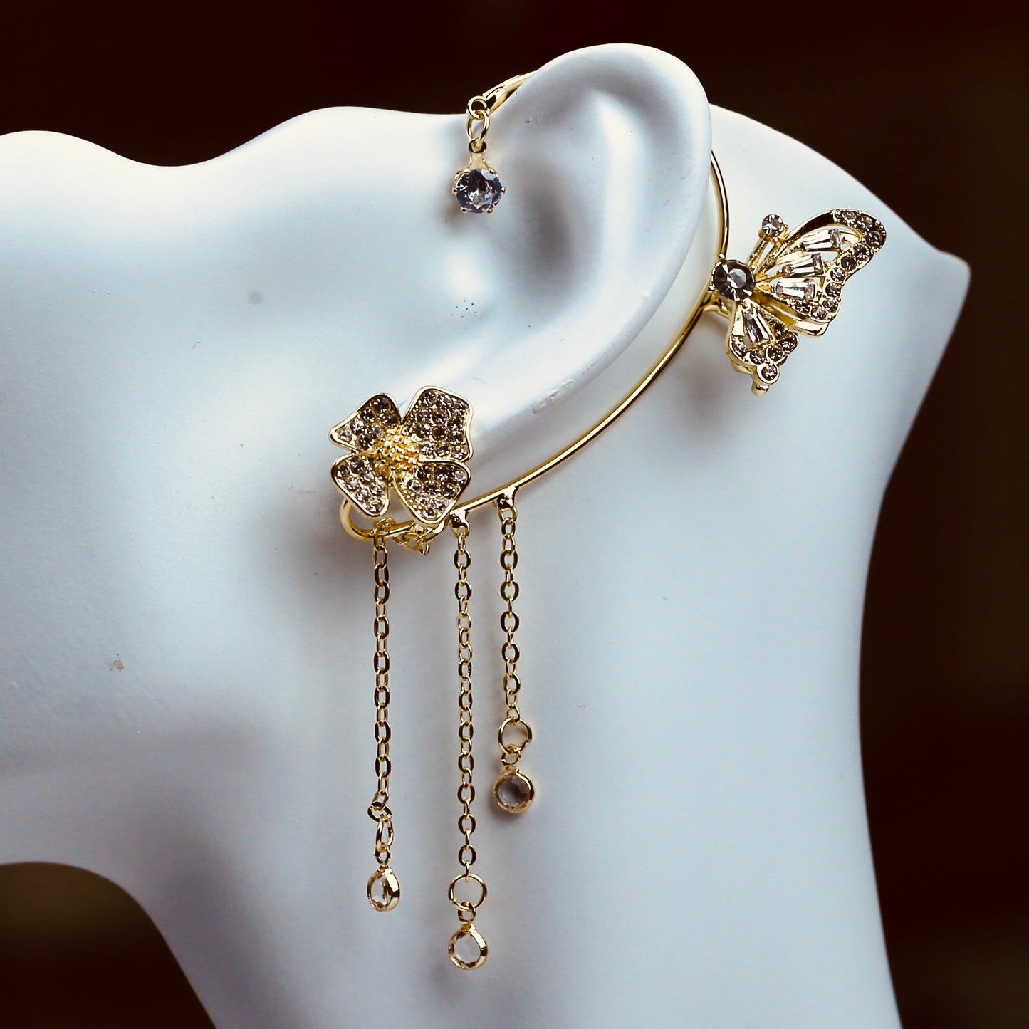 Butterfly Tassel Ear Hooks: A Symphony of Graceful Elegance